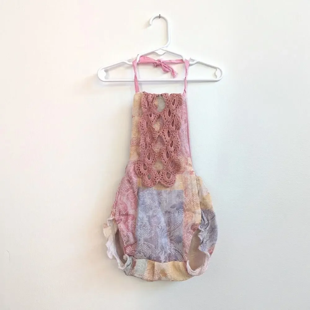 Boutique Five Little Moons 18m Boho Tie Dye Sunsuit Bubble Romper Girls